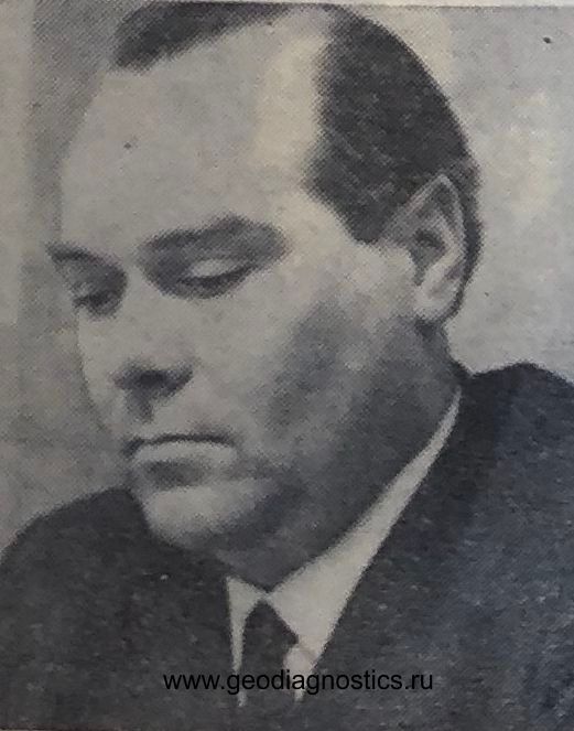 Главный инженер СМУ-9 В. И. Хрящев