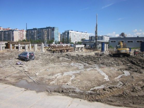 Участок струйной цементации