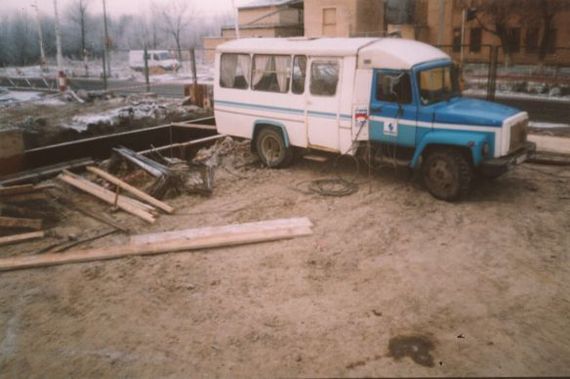 Общий вид на опоре 25–4