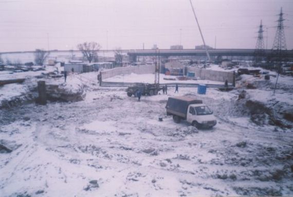 Восточная рампа тоннеля в створе Токсовской ул. 06.03.2006